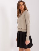 Sweter PM-SW-PM895.40P beżowy M/L