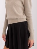 Sweter PM-SW-PM895.40P beżowy M/L