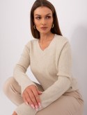 Sweter PM-SW-PM895.40P jasny beżowy M/L