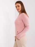 Sweter PM-SW-PM895.40P jasny różowy L/XL