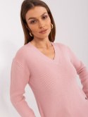 Sweter PM-SW-PM895.40P jasny różowy L/XL