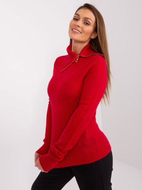 Sweter PM-SW-R3634.99 czerwony S/M