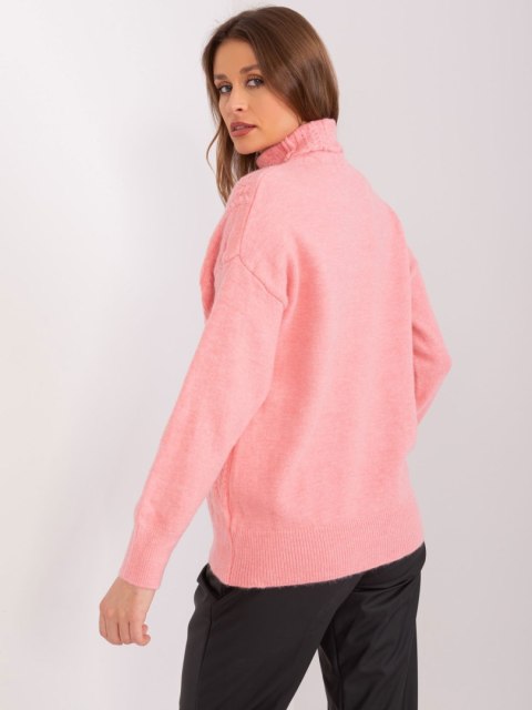 Sweter AT-SW-23401.97P łososiowy