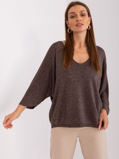 Sweter GL-SW-DY9517.29 brązowy