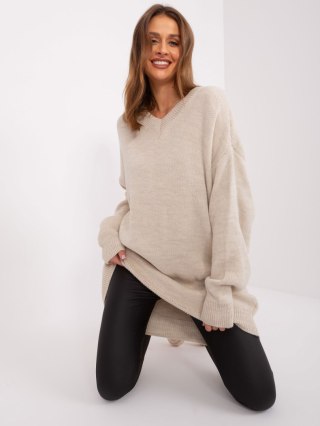 Sweter LC-SW-0341.12P beżowy