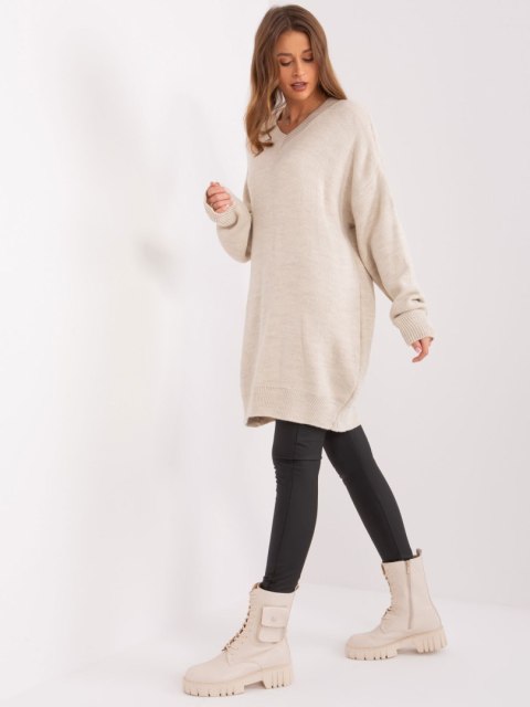 Sweter LC-SW-0341.12P beżowy