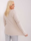 Sweter PM-SW-PM-3006+1.11 jasny beżowy XXL/XXXL