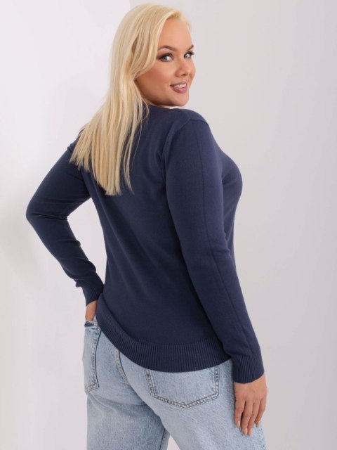 Sweter PM-SW-PM-3007+1.18 granatowy XL/XXL