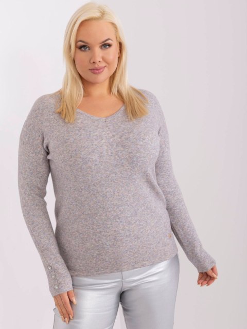 Sweter PM-SW-PM1020.12P szary XL/XXL