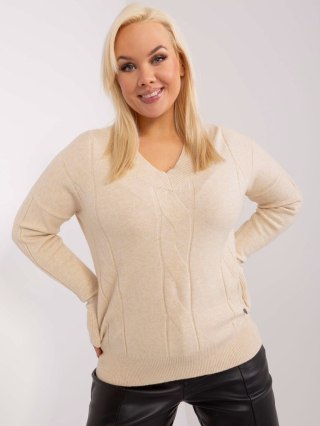 Sweter PM-SW-PM688.64 jasny beżowy XL/XXL