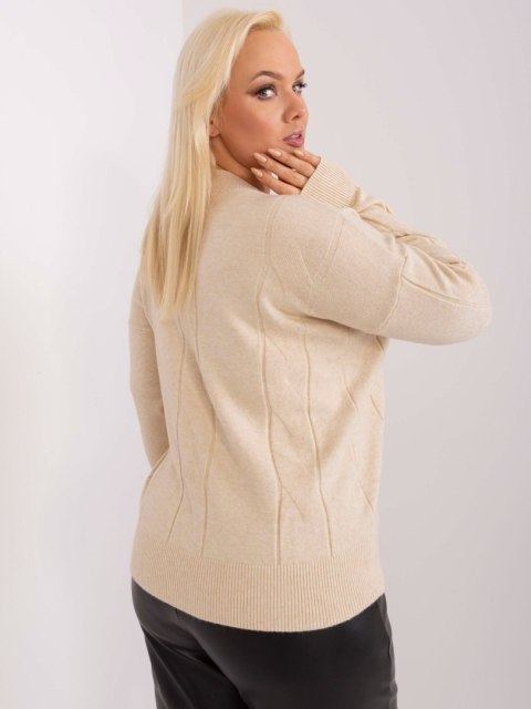 Sweter PM-SW-PM688.64 jasny beżowy XL/XXL