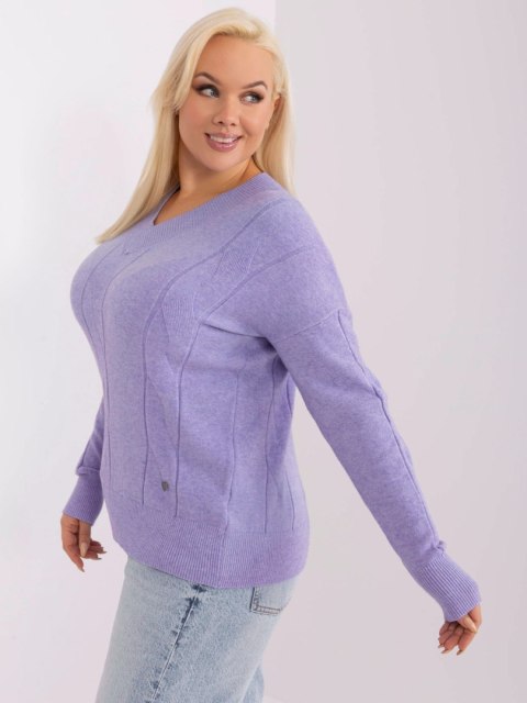 Sweter PM-SW-PM688.64 jasny fioletowy XL/XXL