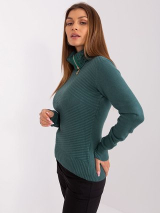 Sweter PM-SW-R3634.99 ciemny zielony S/M