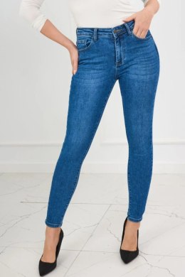 Spodnie jeansowe skinny klasyczne niebieskie