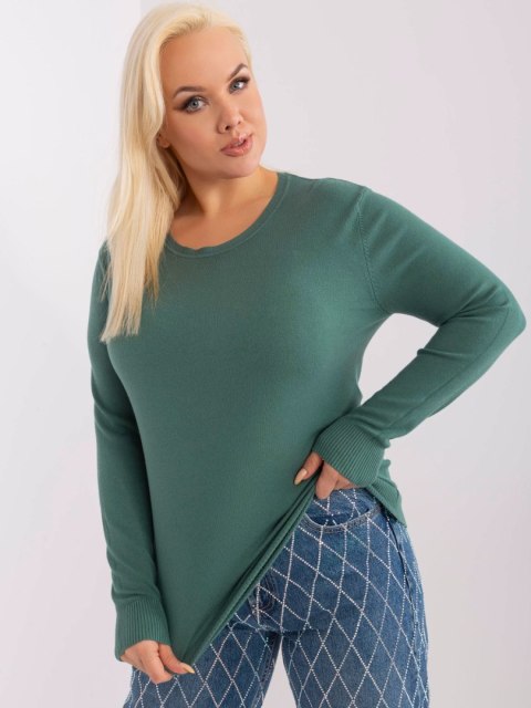 Sweter PM-SW-PM-3006+1.11 ciemny zielony XL/XXL