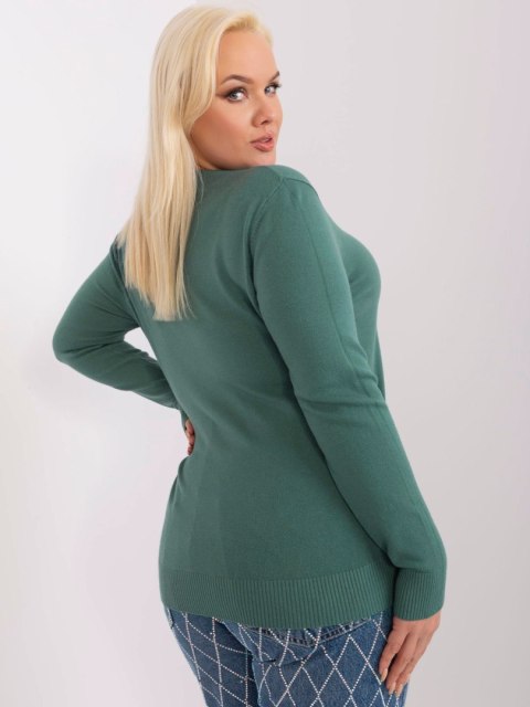 Sweter PM-SW-PM-3006+1.11 ciemny zielony XL/XXL