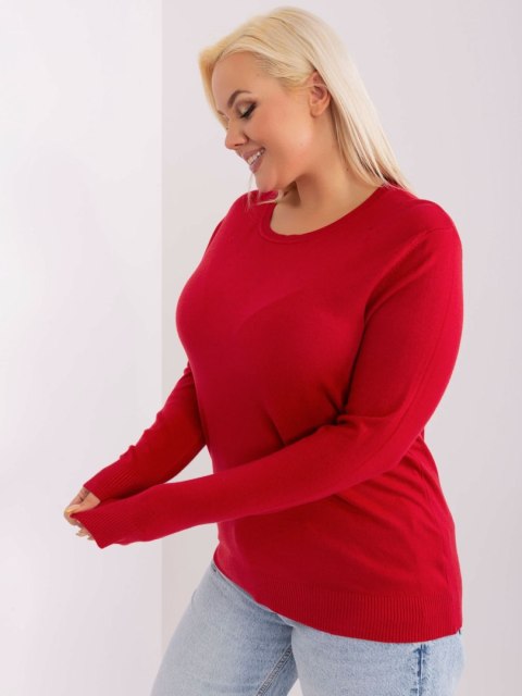 Sweter PM-SW-PM-3006+1.11 czerwony XL/XXL