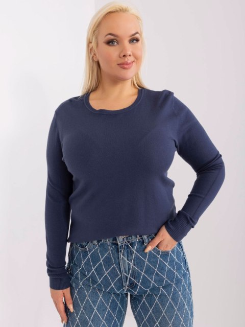 Sweter PM-SW-PM-3006+1.11 granatowy XL/XXL