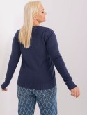 Sweter PM-SW-PM-3006+1.11 granatowy XXL/XXXL