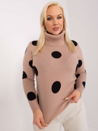 Sweter PM-SW-PM1023.24X ciemny bezowy XL/XXL