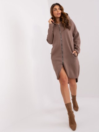 Bluza RV-BL-4858-2.97P brązowy L/XL