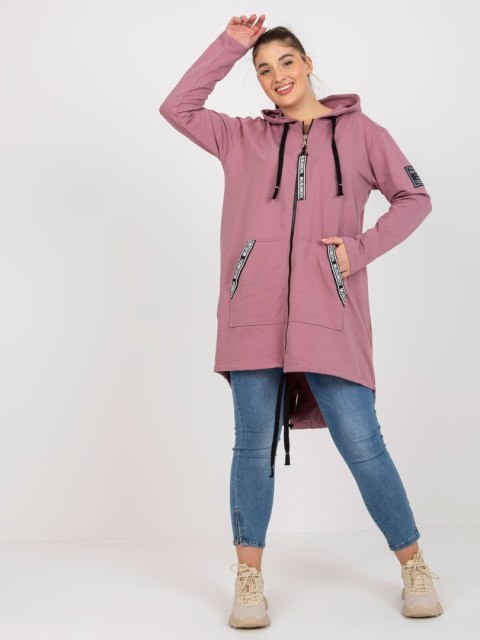 Bluza RV-BL-8265.24P ciemny różowy