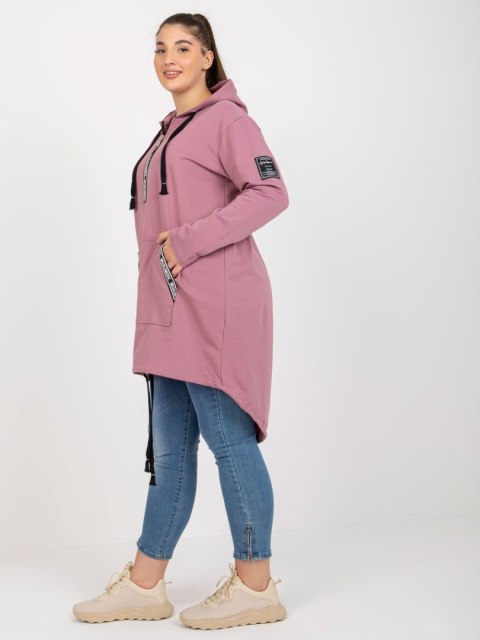 Bluza RV-BL-8265.24P ciemny różowy