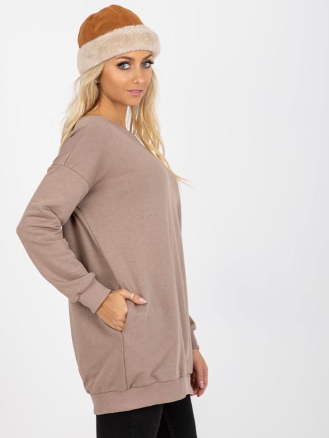 Bluza RV-BL-8310.60 ciemny bezowy