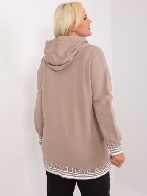 Bluza RV-BL-8190.09P ciemny bezowy