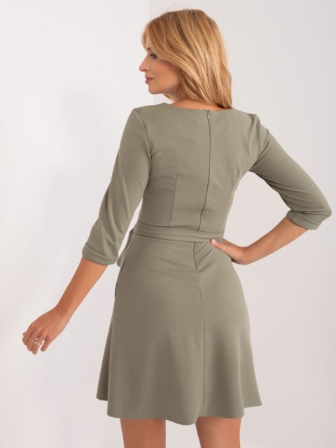 Sukienka LK-SK-507785.65 khaki 36