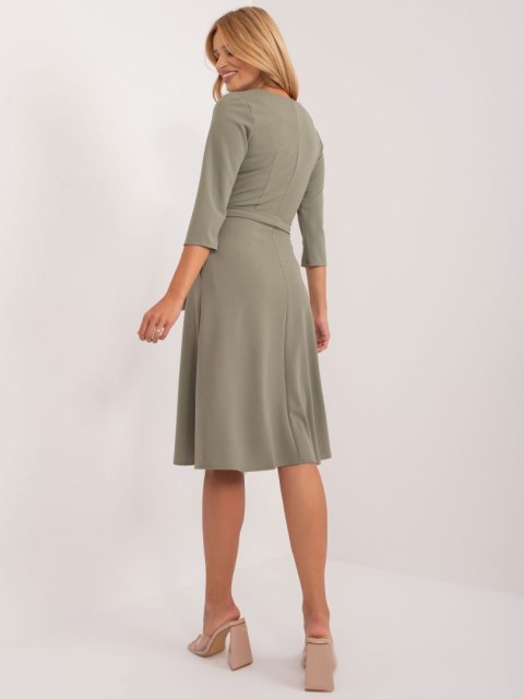 Sukienka LK-SK-507790.78 khaki 36