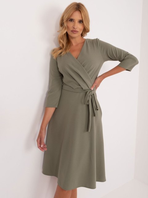 Sukienka LK-SK-507790.78 khaki 36