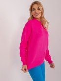 Sweter BA-SW-1493.43 fluo różowy