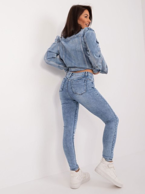 Spodnie jeans PM-SP-A535.32X jasny niebieski XS