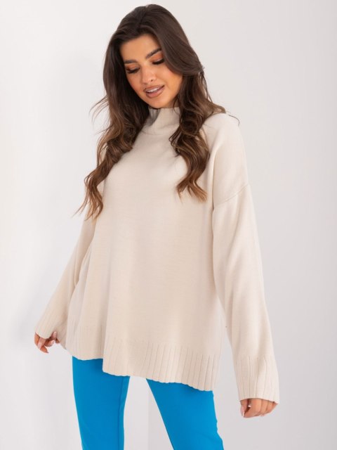 Sweter BA-SW-14149.95 jasny beżowy