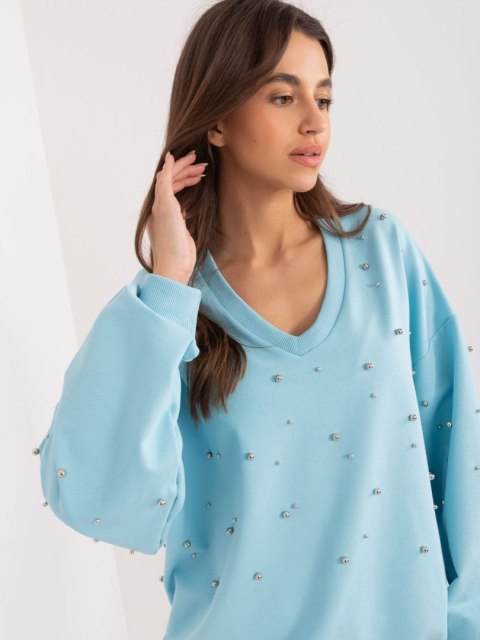 Bluza FA-BL-9369.73 jasny niebieski