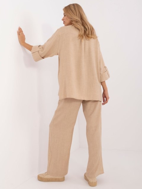 Komplet LK-KMPL-509705.92 camelowy S/M