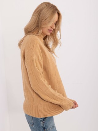 Sweter AT-SW-2342-1.35 camelowy