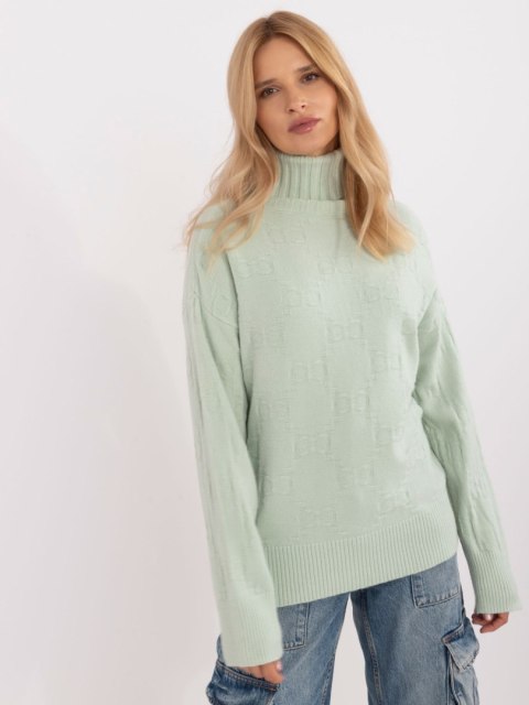 Sweter AT-SW-2342-1.35 pistacjowy