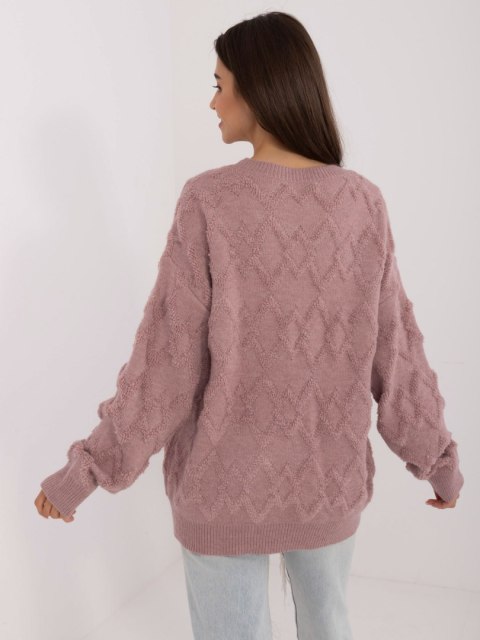 Sweter AT-SW-2361.61 jasny fioletowy