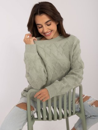 Sweter AT-SW-2361.61 pistacjowy