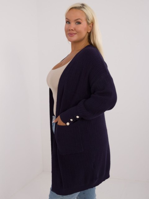 Sweter PM-SW-PM-3726.99 granatowy XL/XXL