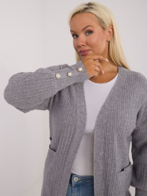 Sweter PM-SW-PM-3726.99 szary XL/XXL