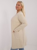 Sweter PM-SW-PM-3727.93 jasny beżowy XL/XXL