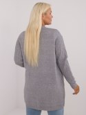 Sweter PM-SW-PM-3727.93 szary XXL/XXXL