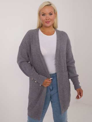 Sweter PM-SW-PM-3726.99 ciemny szary XL/XXL