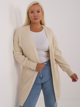 Sweter PM-SW-PM-3726.99 jasny beżowy XXL/XXXL