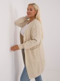 Sweter PM-SW-PM-3726.99 jasny beżowy XXL/XXXL