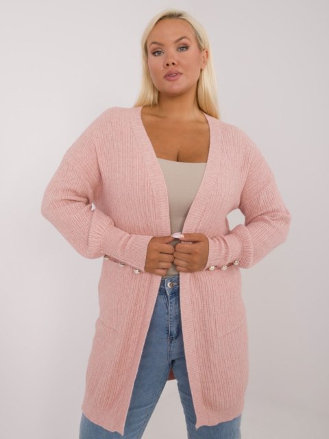 Sweter PM-SW-PM-3726.99 jasny różowy XL/XXL