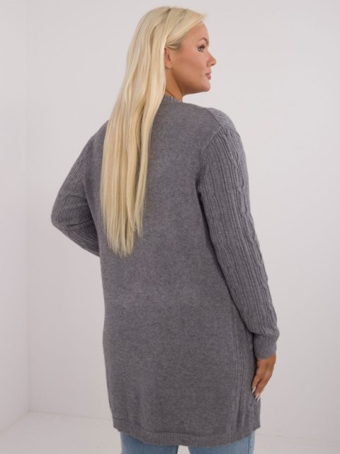 Sweter PM-SW-PM-3727.93 ciemny szary XL/XXL